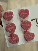 Valentine Dental Earrings, Heart Teeth Earrings, Tooth Studs, RDH, Hygienist, Dental Hygiene Gift, Dental Assistant, Dental Graduation