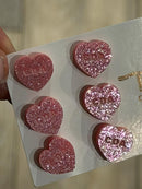 Valentine Dental Earrings, Heart Teeth Earrings, Tooth Studs, RDH, Hygienist, Dental Hygiene Gift, Dental Assistant, Dental Graduation