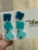 Dental Earrings, Teeth Earrings, Tooth Earrings, Glitter Tooth Earrings, Dental Hygiene Gift Dental Assistant, Dental Graduation