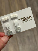 Floss Molar Tooth Earrings