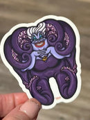 Dental Villain | Octopus Tooth Sticker, Dentist Cling | Dental Assistant Gift | Hygienist Sticker | Tooth Stickers | Dental Hygienist