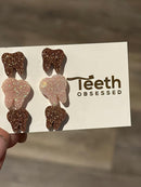 Rose Gold Dental Earrings