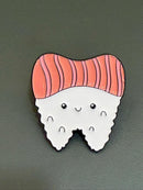 Dental Pins, Mrs Flossy Pin, Dental Pin, Tooth Pin, Molar Pin, Dental Hygiene Gift, Dental Assistant Gift, Dental Earrings, Tooth Earrings
