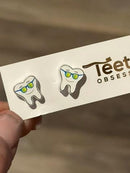 Tooth with Sunglasses Dental Earrings, Teeth Earrings, Tooth Earrings, Tooth Earrings, Dental Hygiene Gift Dental Assistant