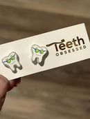 Tooth with Sunglasses Dental Earrings, Teeth Earrings, Tooth Earrings, Tooth Earrings, Dental Hygiene Gift Dental Assistant