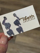 Purple Dental Earrings, Dental Molar, Teeth Earrings, Dental Gift Graduation, Tooth Earrings, Dental Hygiene Gift, Dental Assistant