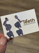 Purple Dental Earrings, Dental Molar, Teeth Earrings, Dental Gift Graduation, Tooth Earrings, Dental Hygiene Gift, Dental Assistant