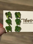 Lime Green Dental Earrings, Dental Molar, Teeth Earrings, Dental Gift Graduation, Tooth Earrings, Dental Hygiene Gift, Dental Assistant