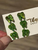 Lime Green Dental Earrings, Dental Molar, Teeth Earrings, Dental Gift Graduation, Tooth Earrings, Dental Hygiene Gift, Dental Assistant