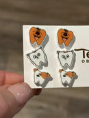 Dental Earrings, Teeth Earrings, Tooth Earrings, Glitter Tooth Earrings, Dental Hygiene Gift Dental Assistant, Dental Graduation